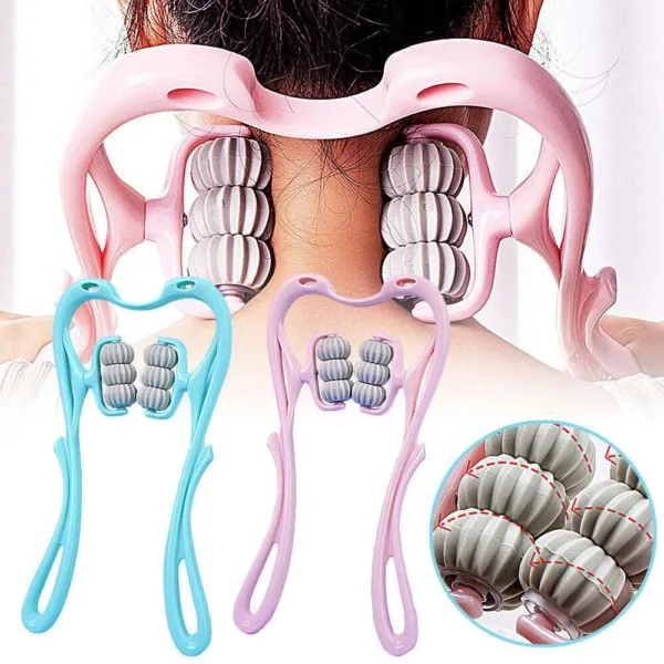 Hand Neck Shoulder Massager Pressure Pain Fatigue relax - Image 3