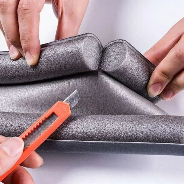 Door Bottom Strip Guard Wind Dust Seals Draft Stopper - Image 7