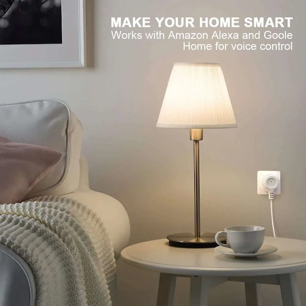 16A Smart Plug with Energy Monitoring WiFi Alexa - Image 4