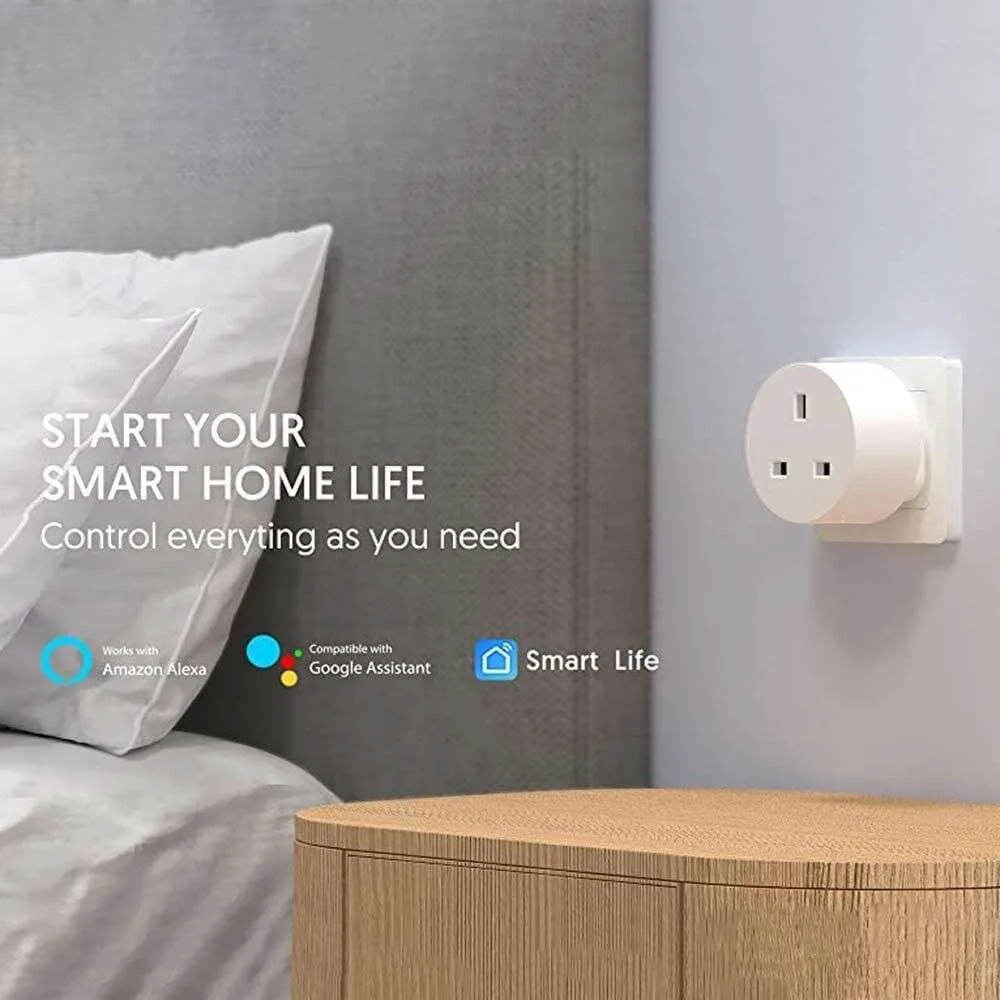 16A Smart Plug with Energy Monitoring WiFi Alexa - Image 2