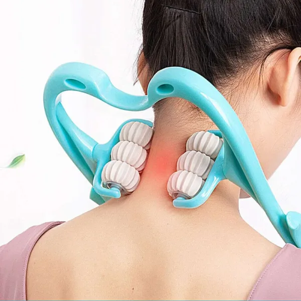 Hand Neck Shoulder Massager Pressure Pain Fatigue relax - Image 8
