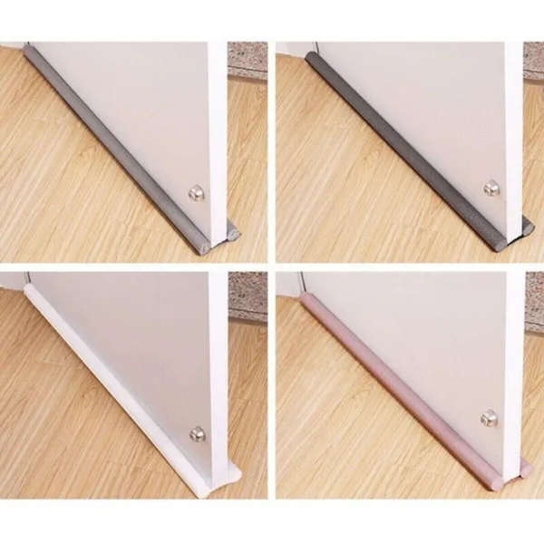 Door Bottom Strip Guard Wind Dust Seals Draft Stopper - Image 2
