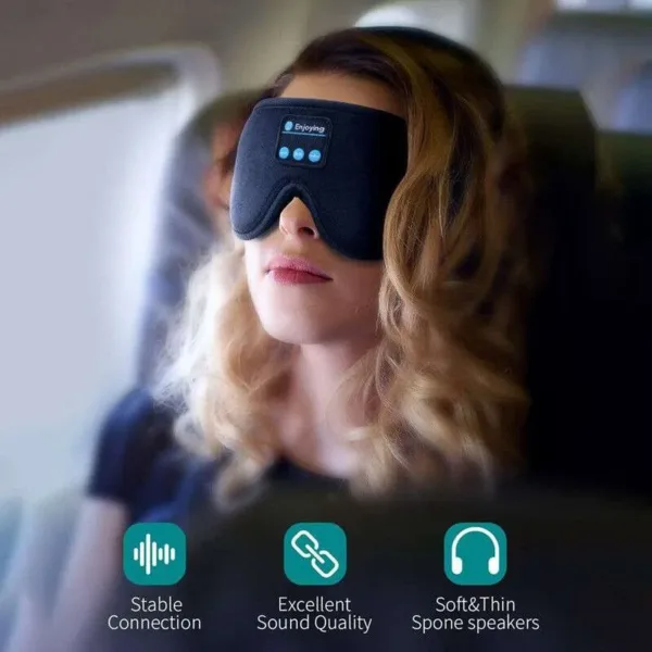 Smart Sleep Mask with 5.0 Bluetooth Headphones - Image 6