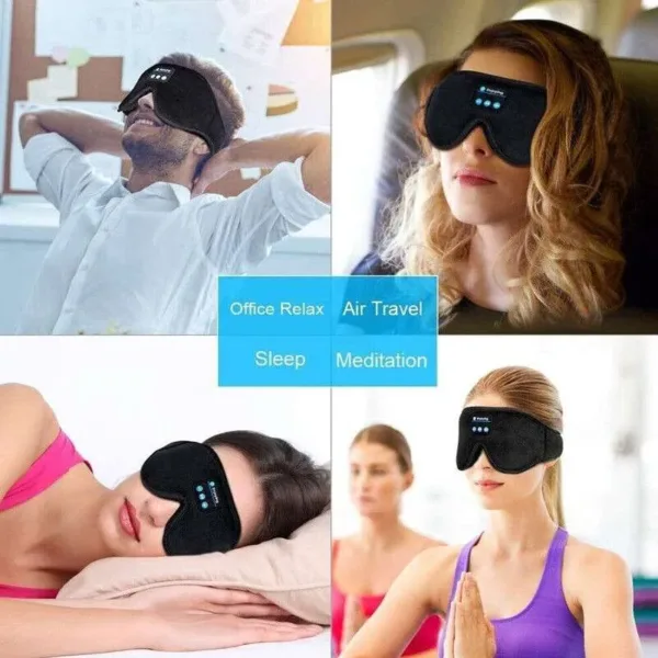 Smart Sleep Mask with 5.0 Bluetooth Headphones - Image 7