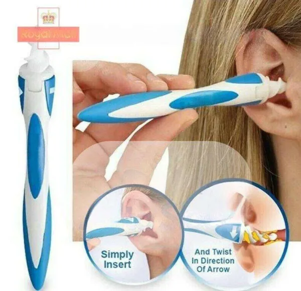 Ear Wax Cleaner Smart Removal Soft Spiral Swab Remover
