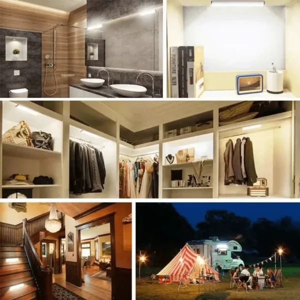Dimmable Lamp Motion Sensor Under Cabinet LED Rechargeable - Image 9