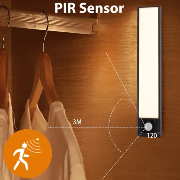 Dimmable Lamp Motion Sensor Under Cabinet LED Rechargeable - Image 6