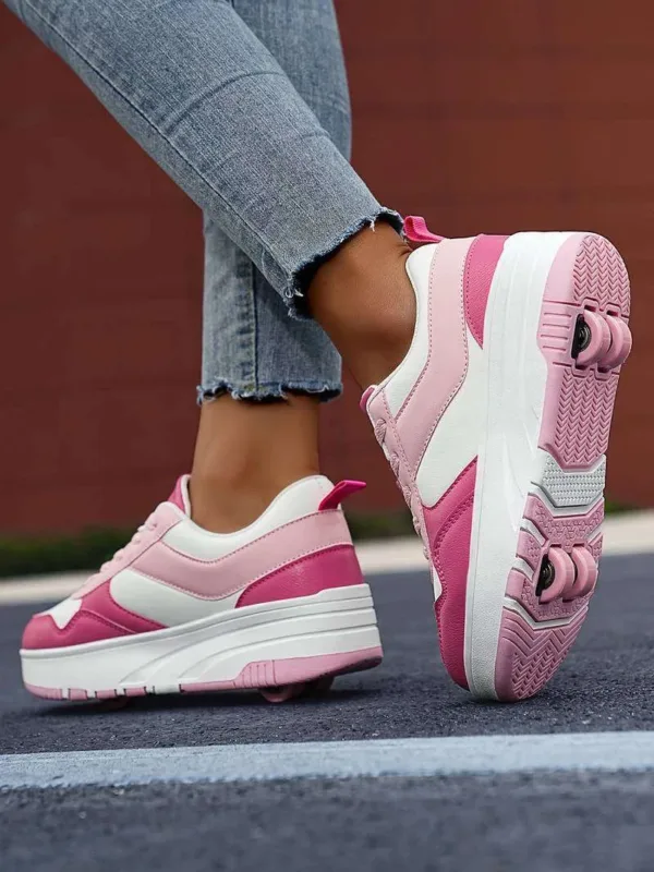Fashion Roller Shoes, Detachable Wheel Skate Sneakers - Image 6
