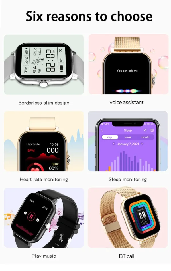 Smart Watch 1.44'' Inch Call BP Health Best in 2025 - Image 20