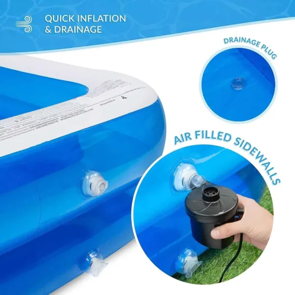 Swimming Pool For Kids Inflatable Outdoor Summer 2024 - Image 3