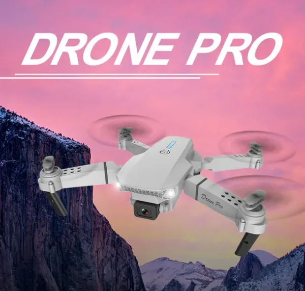 Dual HD Camera Foldable Drone - Pro WIFI Helicopter