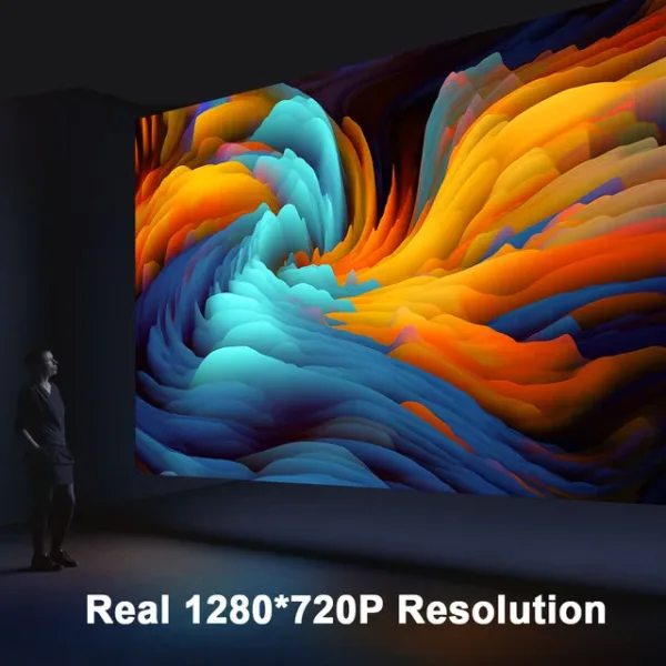 Wifi Portable Compact Projector, Home Cinema - Image 17