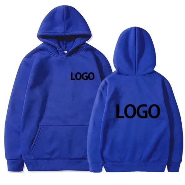 Customized Printed Men Women Hoodie Long Sleeve - Image 4