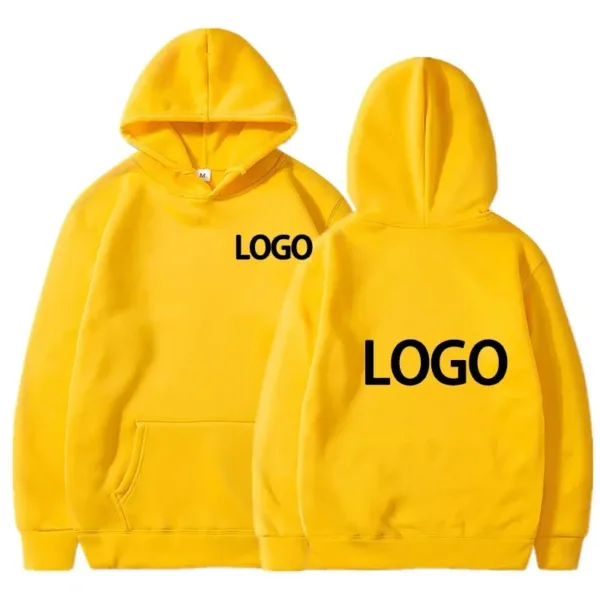 Customized Printed Men Women Hoodie Long Sleeve - Image 7
