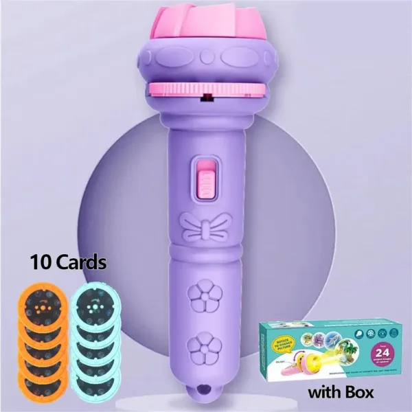 Cartoon Projection Flashlight Kidstorch Bedtime Story - Image 6
