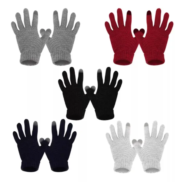 Winter Warm Touch Screen Gloves iPhone iPad Smart Phone Mobile Gift Unisex - Image 4