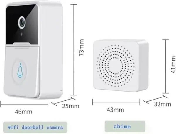 Wireless Smart Doorbell Ring Security Video - Image 3