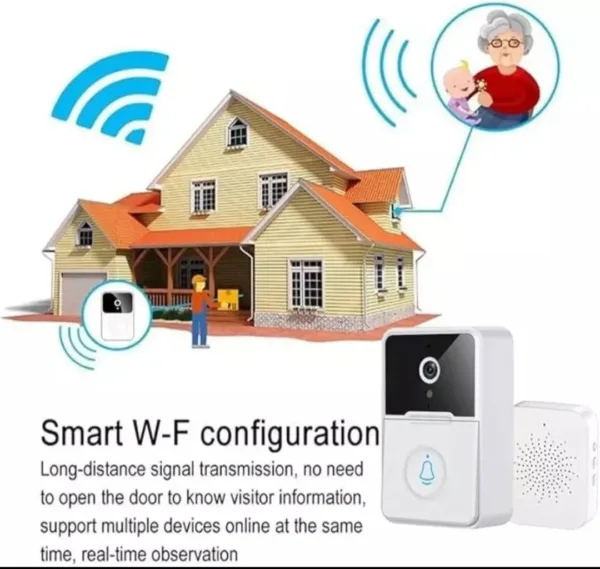 Wireless Smart Doorbell Ring Security Video - Image 7