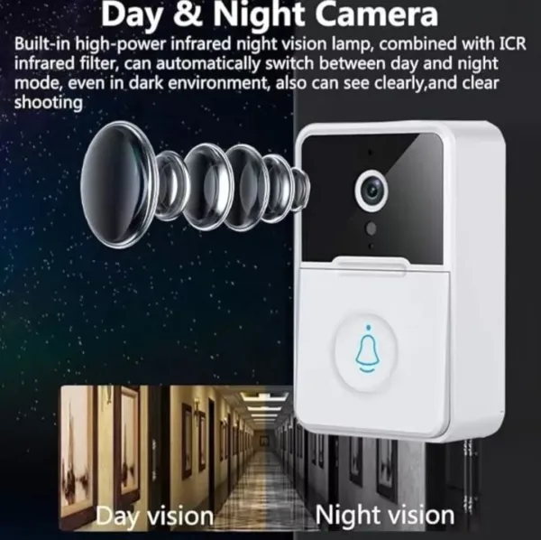 Wireless Smart Doorbell Ring Security Video - Image 11