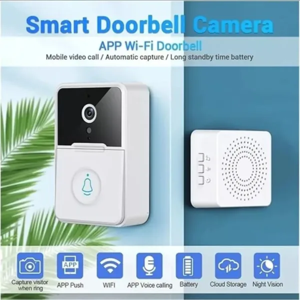Wireless Smart Doorbell Ring Security Video - Image 9