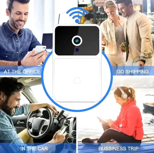 Wireless Smart Doorbell Ring Security Video - Image 16