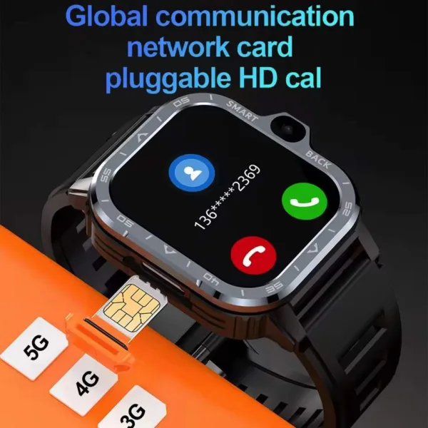 SmartWatch HD Dual Camera NFC 4G Fast Internet Access 2025 - Image 2