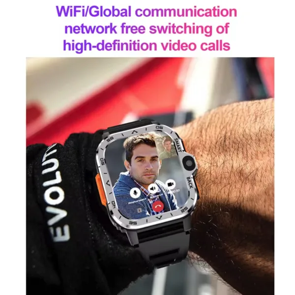 SmartWatch HD Dual Camera NFC 4G Fast Internet Access 2025 - Image 4