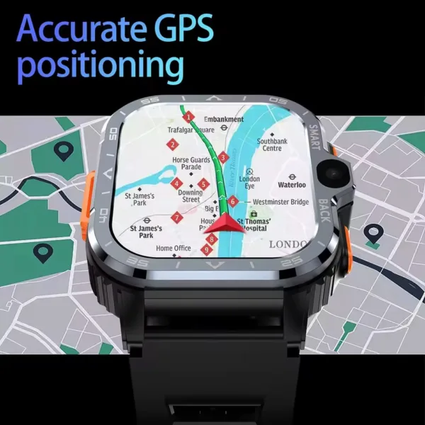 SmartWatch HD Dual Camera NFC 4G Fast Internet Access 2025 - Image 5