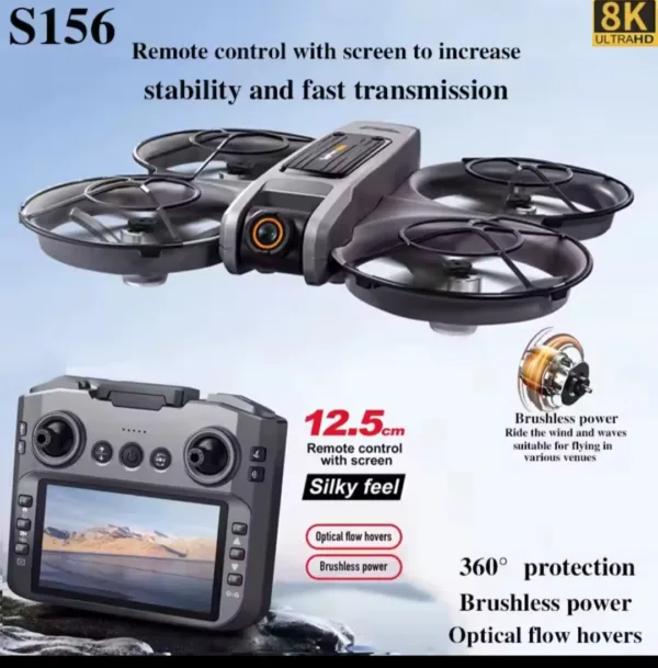 8K Drone Obstacle Avoidance, FPV, With Screen 2025 - Image 2